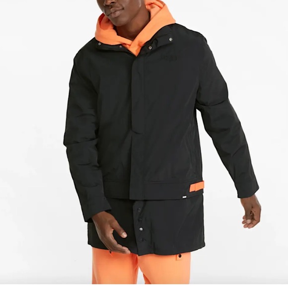 NEW WITH TAGS Puma Men Puma Black Top of the Key Basketball Jacket Size XL - Picture 1 of 12